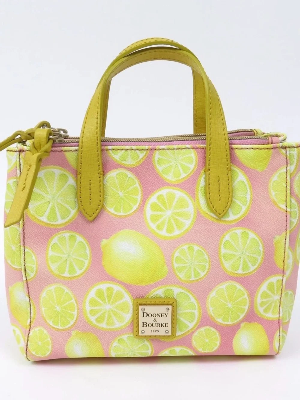 Dooney & Bourke Pink Limone crossbody handbag - so adorable and vibrant!